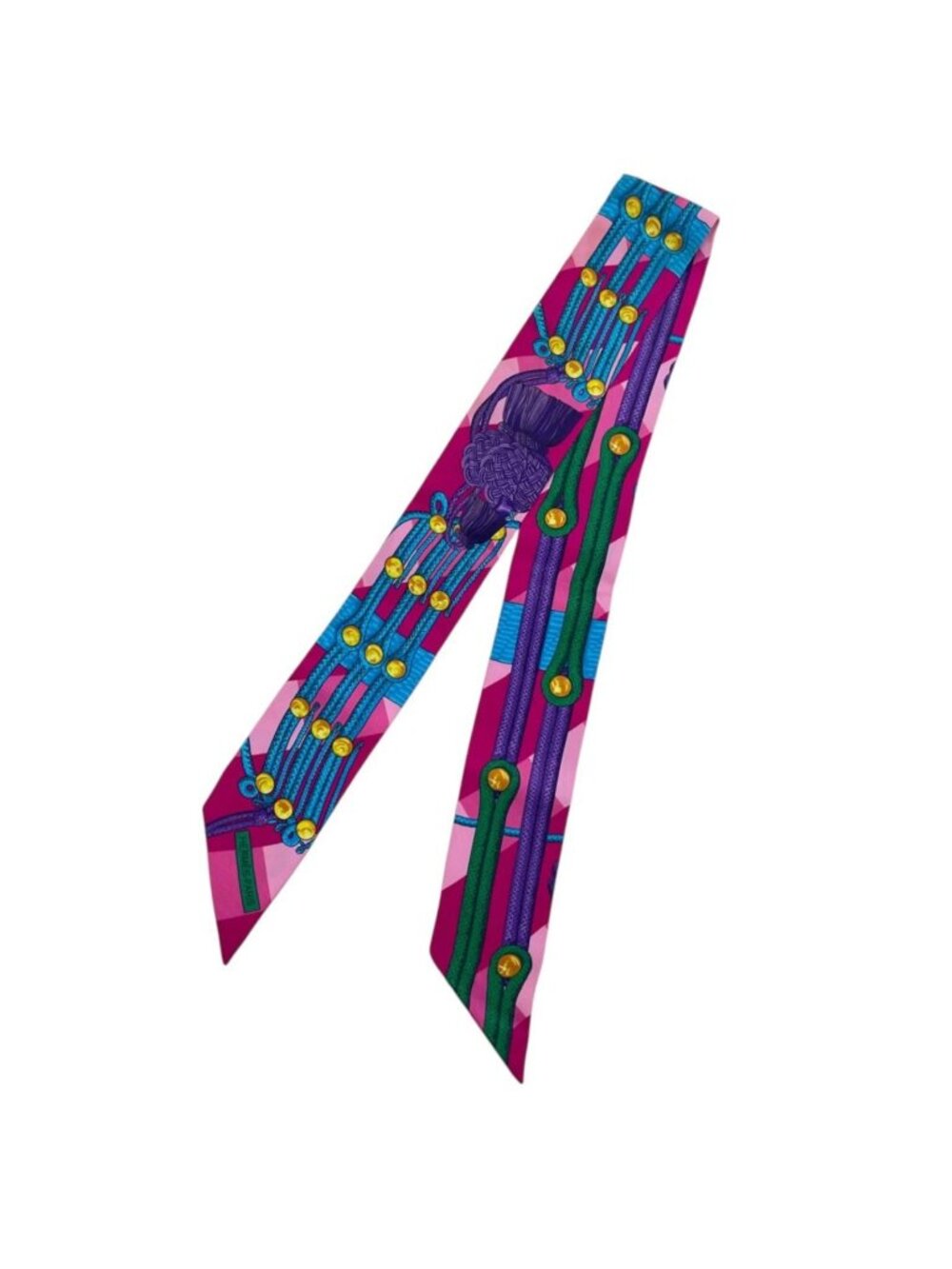 Hermes Twilly Scarf Silk Multicolor